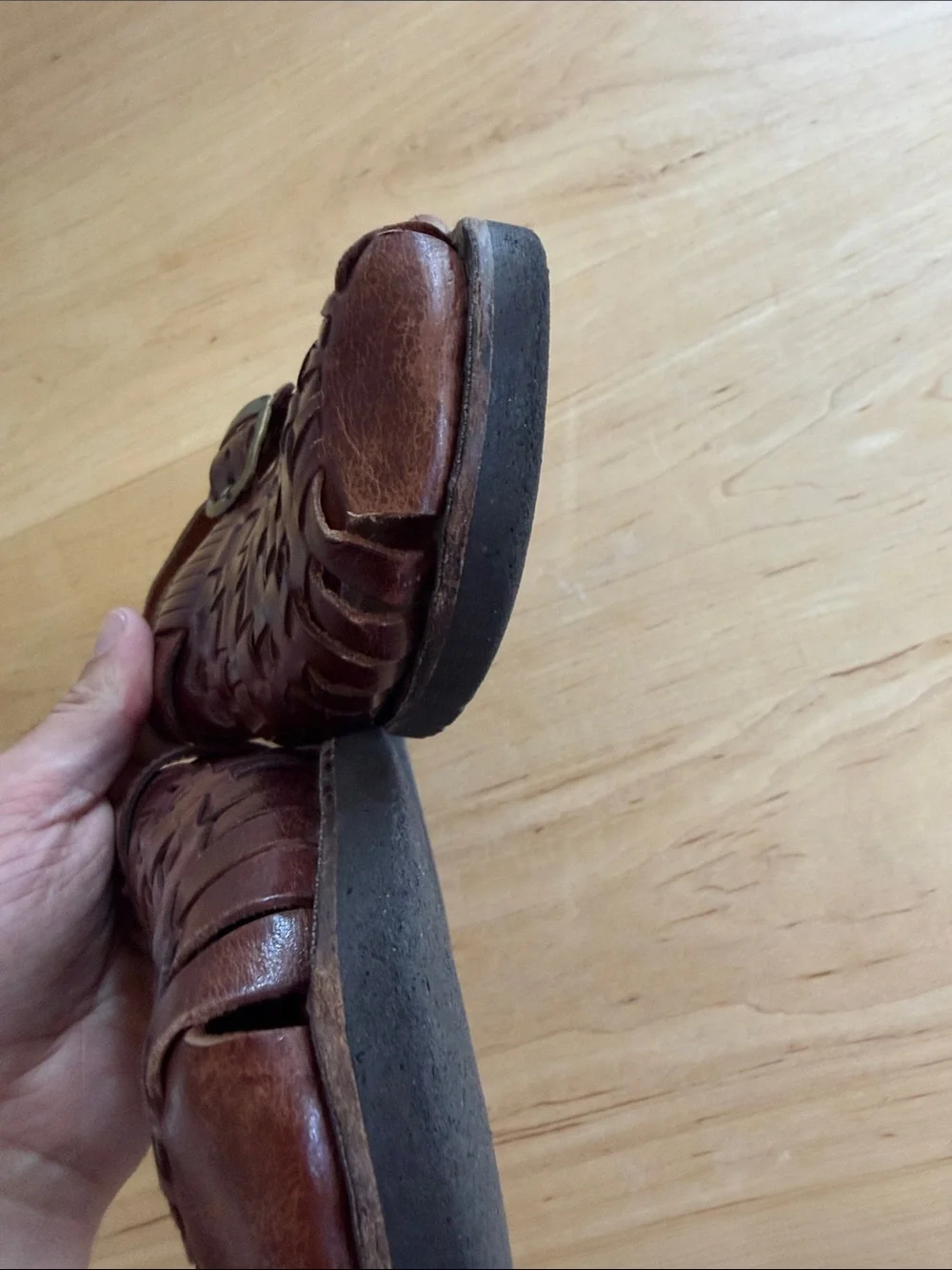 Sunsteps handwoven brown